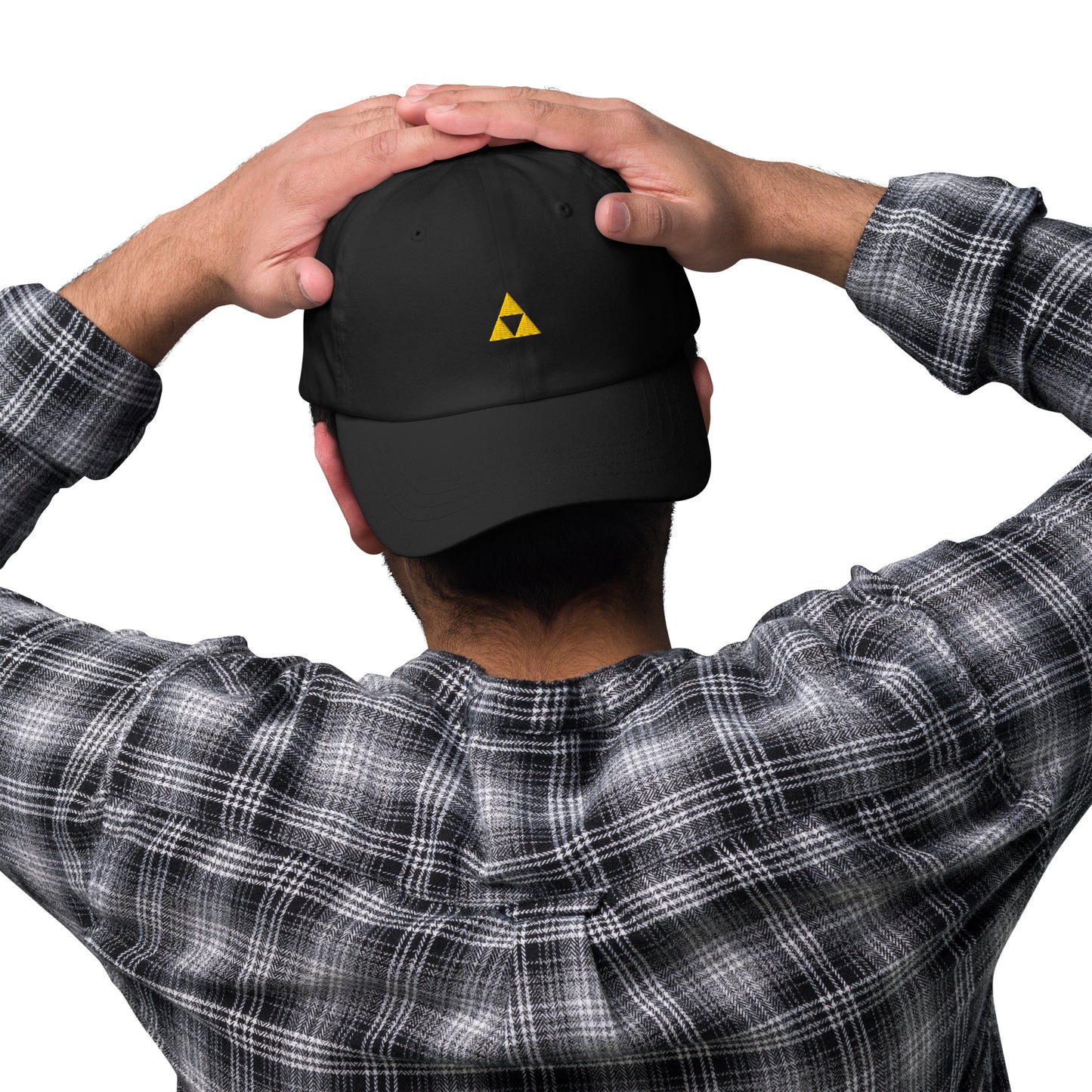 Zelda Triforce Embroidered Hat